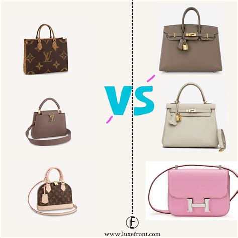 hermes vs louis vuitton|hermes competitors.